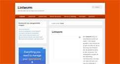 Desktop Screenshot of lintworm.org